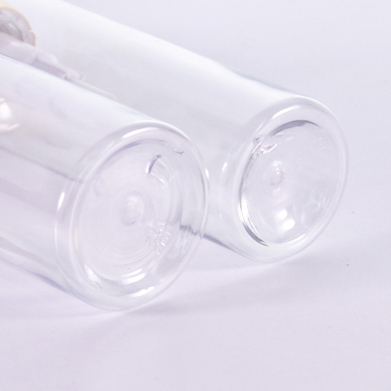 Transparent Skincare Plastic Lotion Bottle For Bath