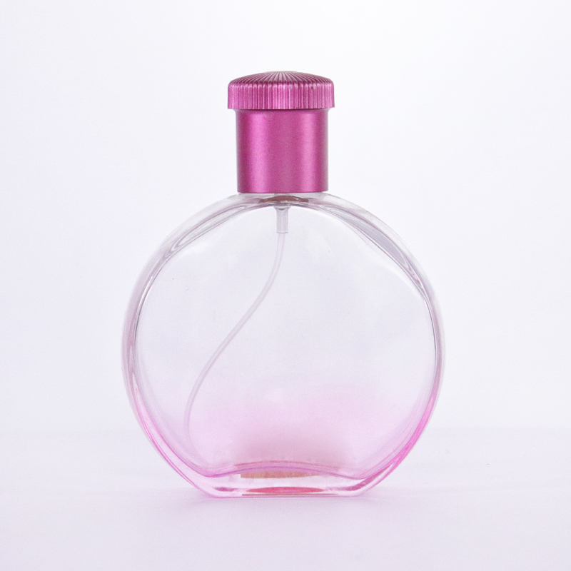 Portable Pink Miniature Perfume Spray Glass Bottle