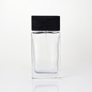 Portable Square Fragrance Glass Bottle