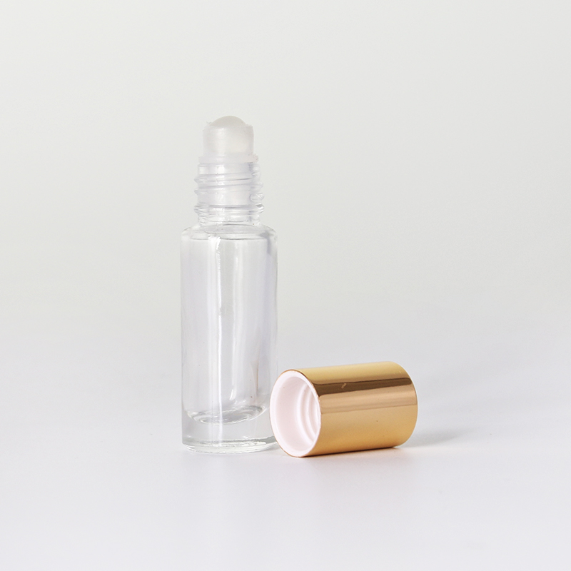 Small Glass Roller Bottles for Essential Oils with Travel Bag