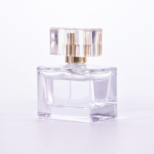 Portable Silver Miniature Cologne Spray Perfume Glass Bottle